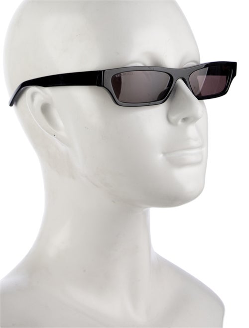 Balenciaga Narrow Tinted Sunglasses