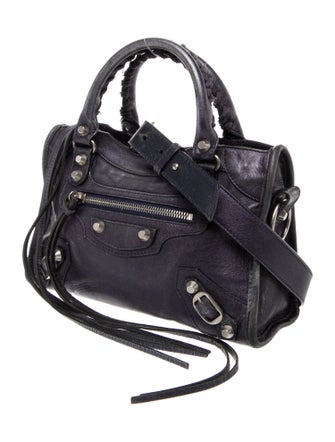 Balenciaga Leather Classic City Small