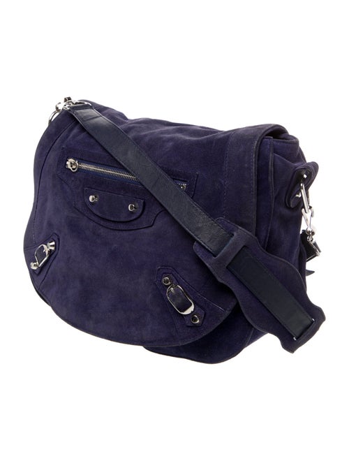 Balenciaga Suede Crossbody Bag