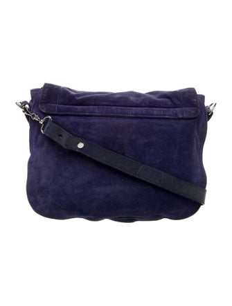 Balenciaga Suede Crossbody Bag