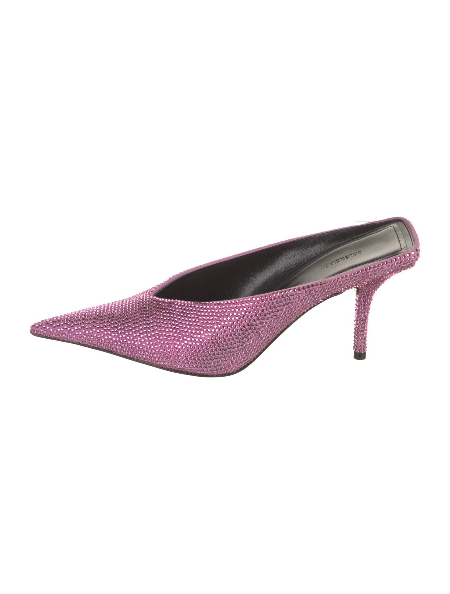 Balenciaga Crystal Crystal Embellishments Mules