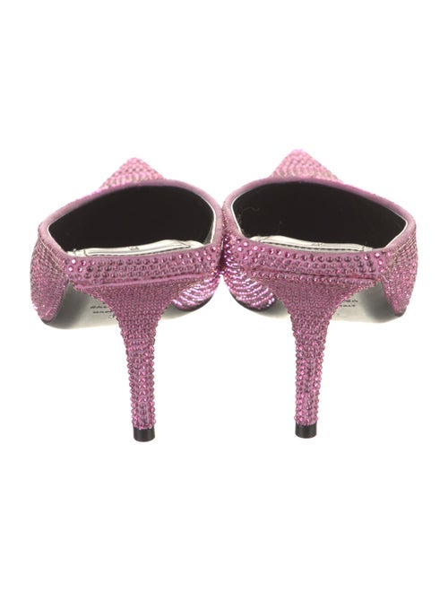 Balenciaga Crystal Crystal Embellishments Mules