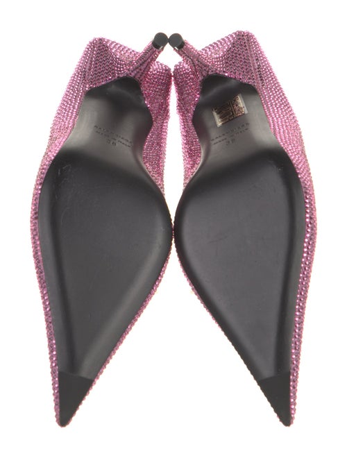 Balenciaga Crystal Crystal Embellishments Mules