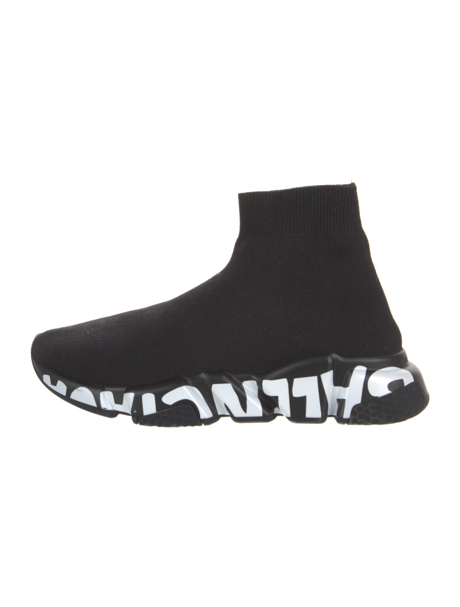 Balenciaga Speed Trainer 'Graffiti' Sock Sneakers