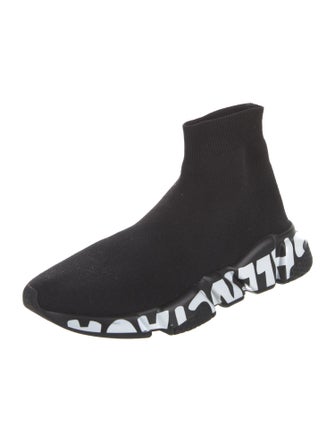 Balenciaga Speed Trainer 'Graffiti' Sock Sneakers