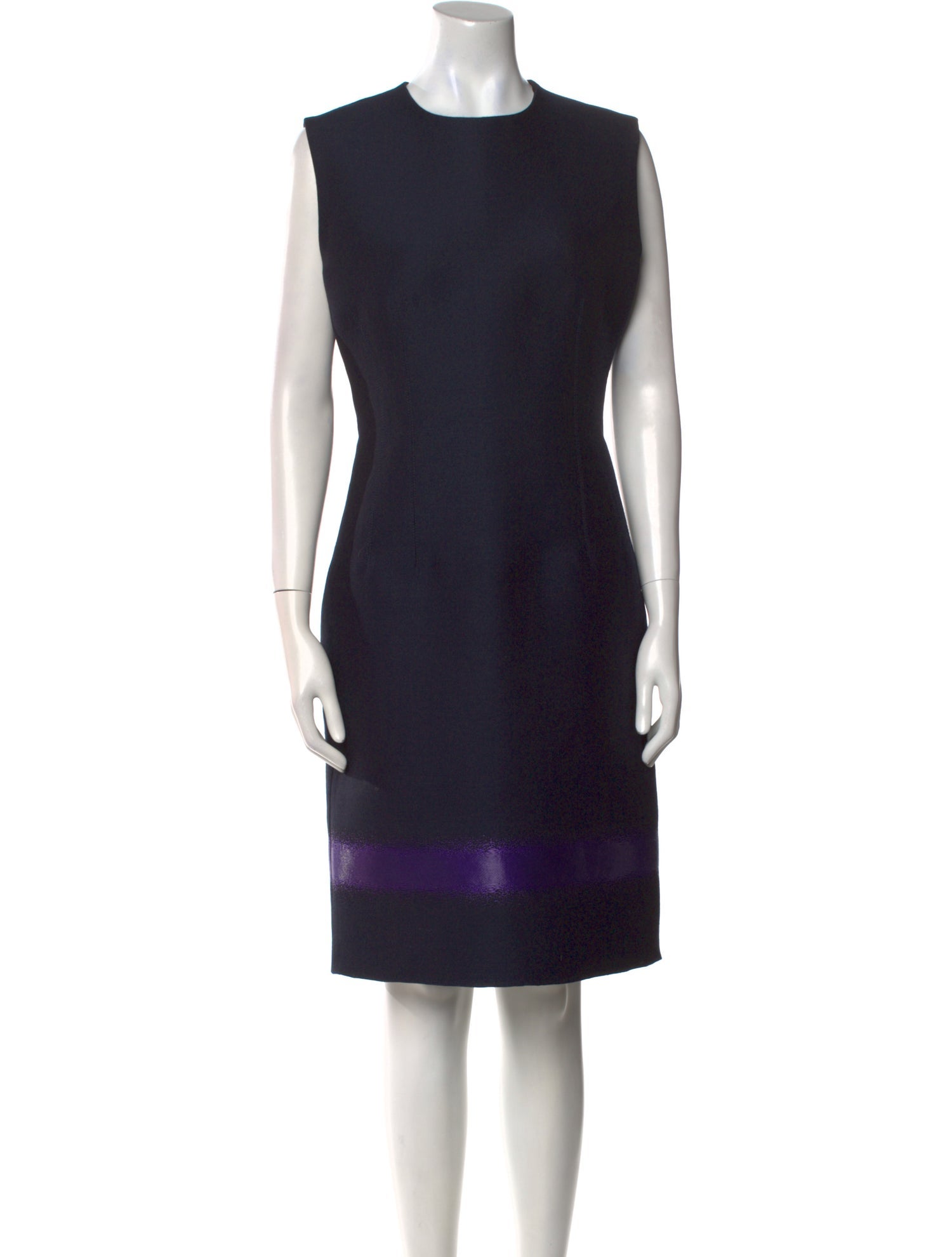 Balenciaga Wool Knee-Length Dress
