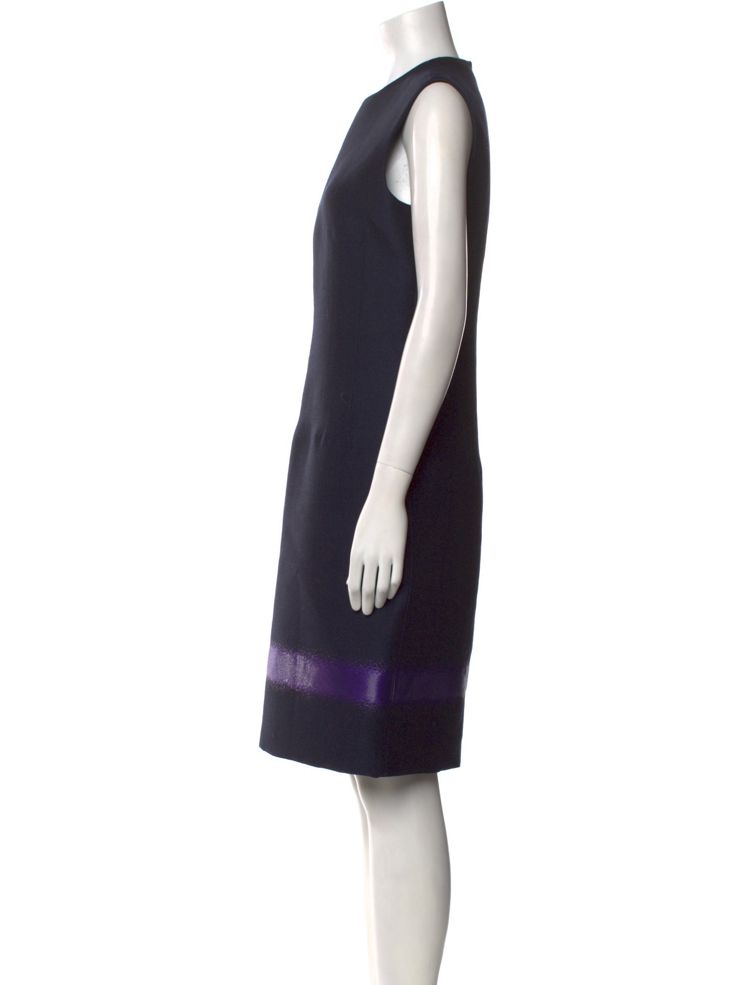 Balenciaga Wool Knee-Length Dress