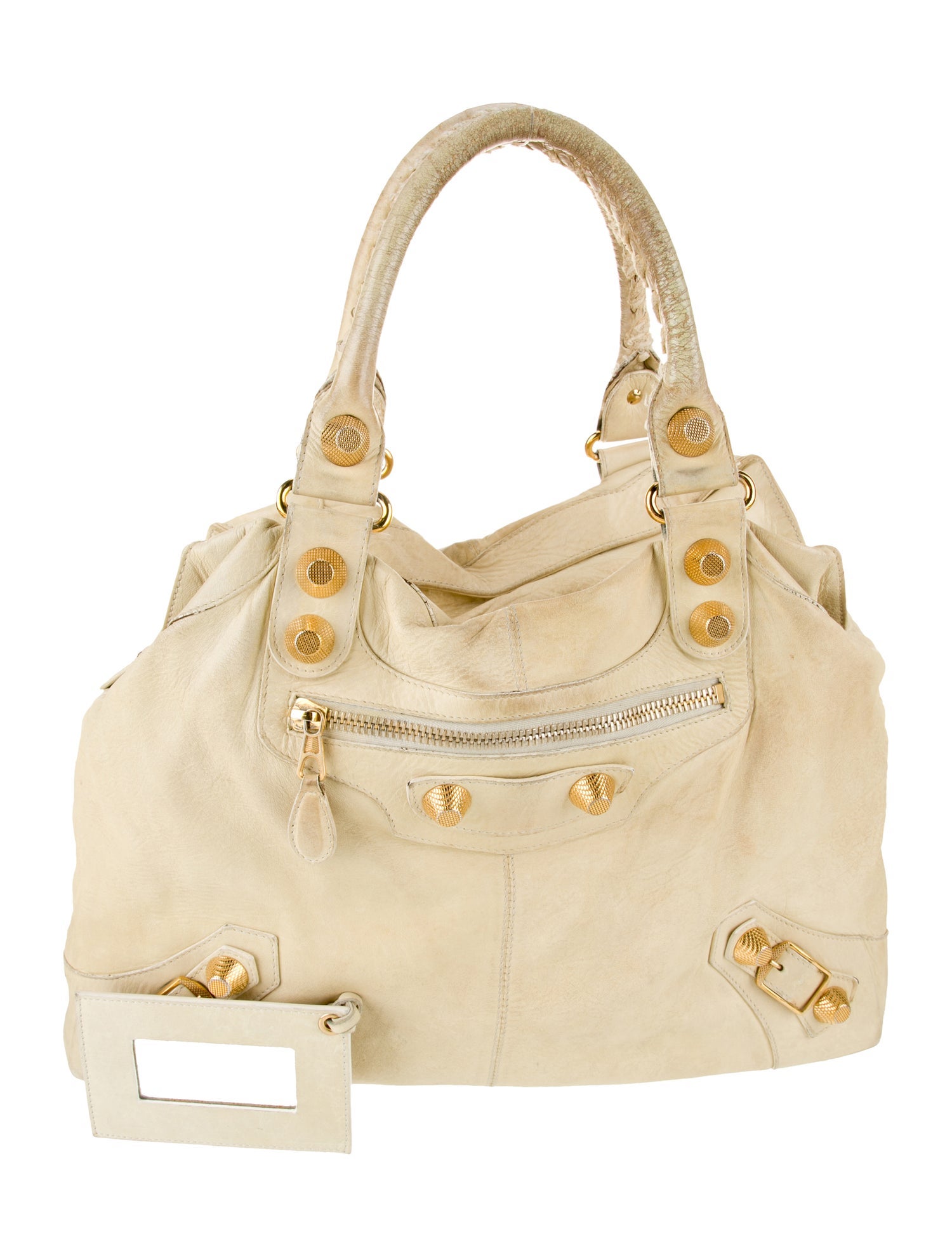 Balenciaga Leather Top Handle Bag