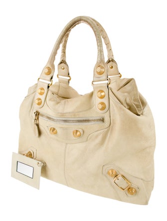 Balenciaga Leather Top Handle Bag
