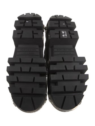 Balenciaga Leather Combat Boots