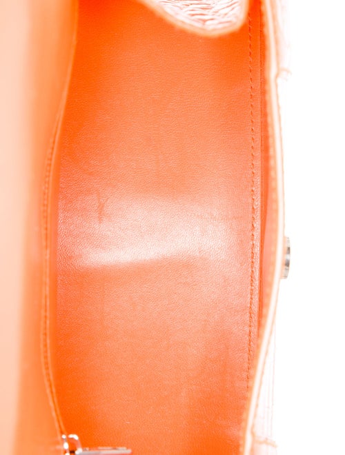 Balenciaga Embossed Leather Top Handle Bag 2022