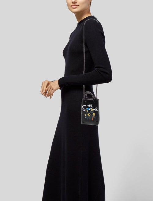 Balenciaga Leather Shopping Tote Mini 2022