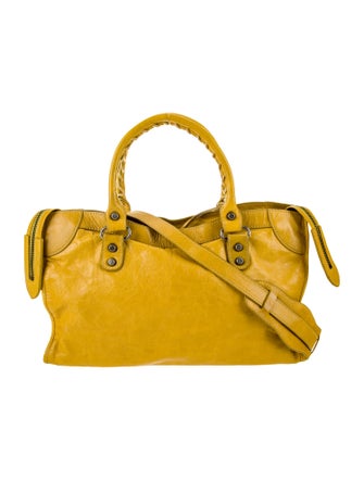 Balenciaga Leather Motocross Classic City