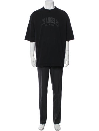 Balenciaga 2022 Signature Logo T-Shirt