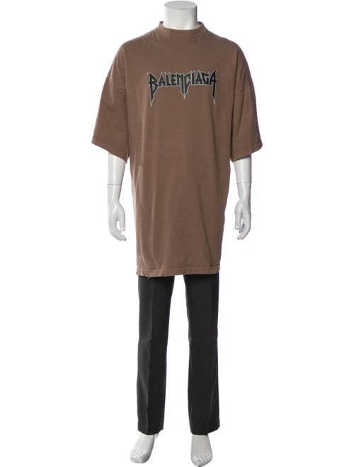 Balenciaga 2022 Signature Logo T-Shirt
