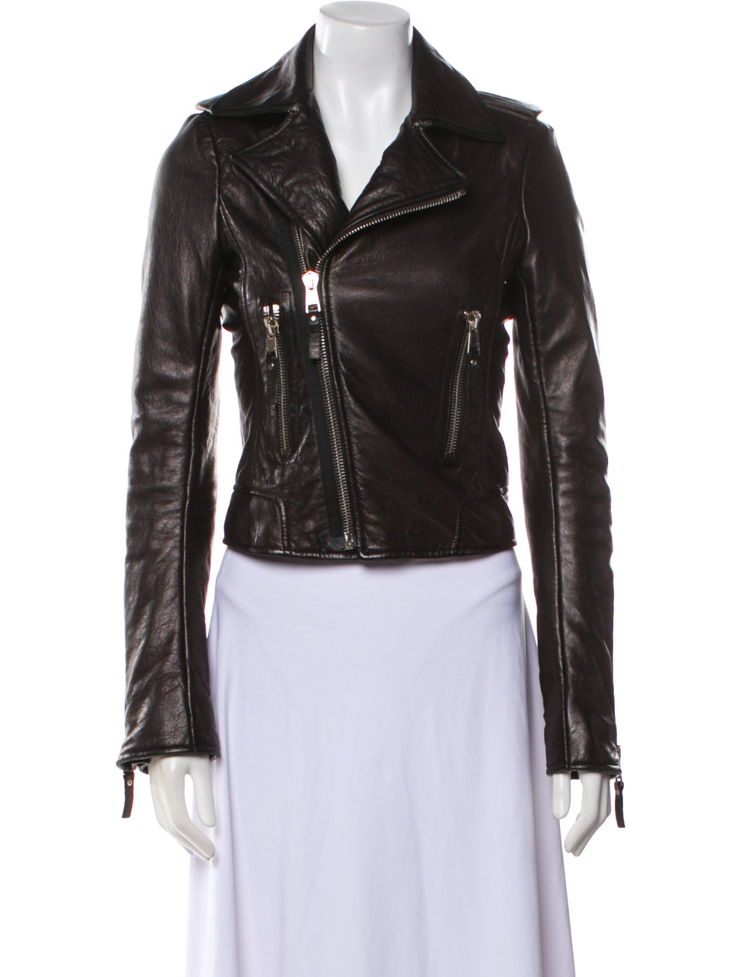 Balenciaga 2013 Leather Biker Jacket