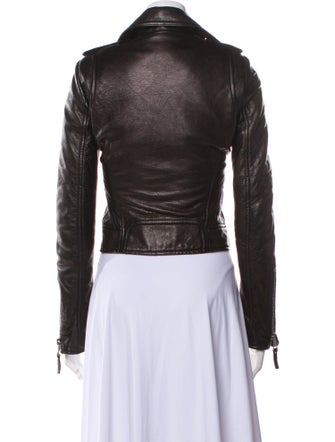 Balenciaga 2013 Leather Biker Jacket