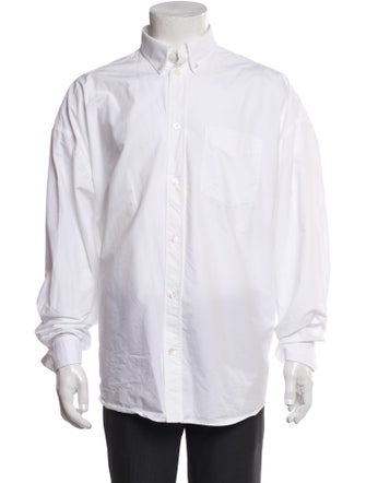 Balenciaga 2023 Signature Logo Dress Shirt