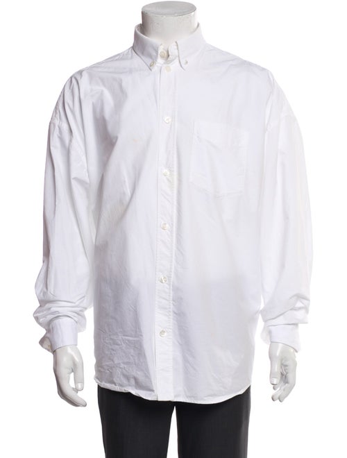 Balenciaga 2023 Signature Logo Dress Shirt