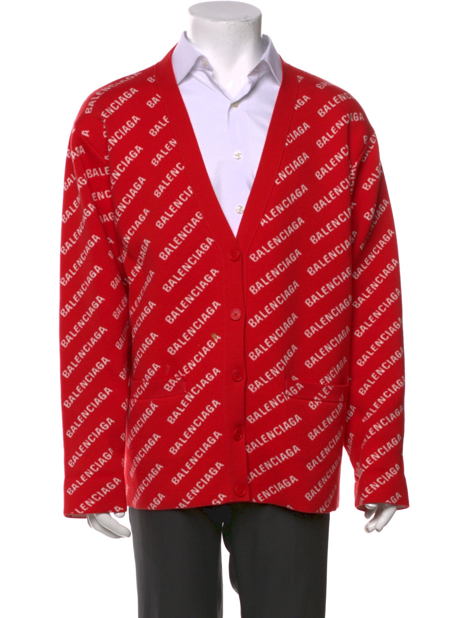 Balenciaga 2021 All Over Cardigan