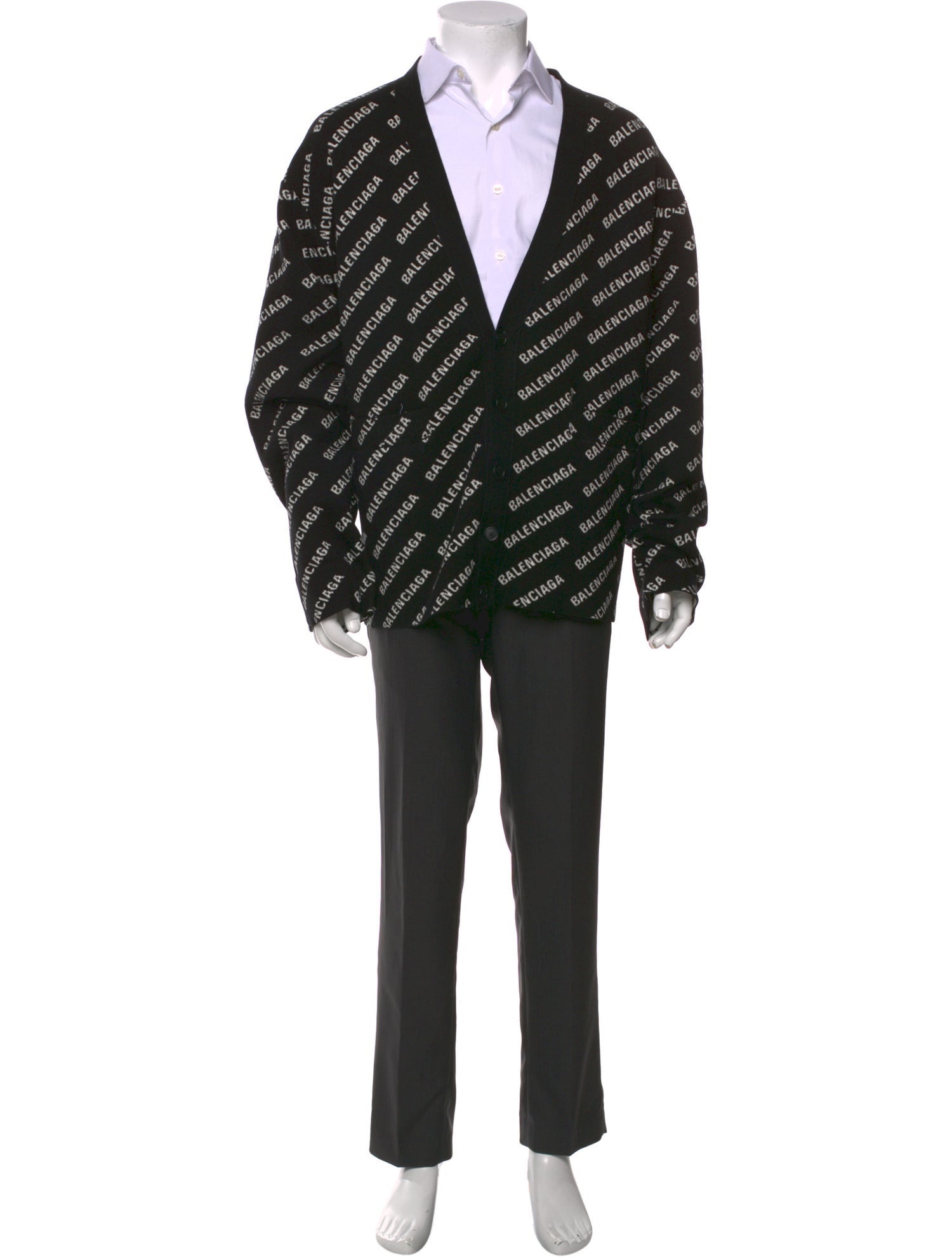 Balenciaga 2021 All Over Cardigan