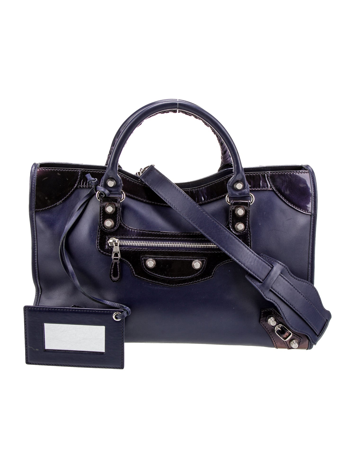 Balenciaga Leather Motocross City Giant