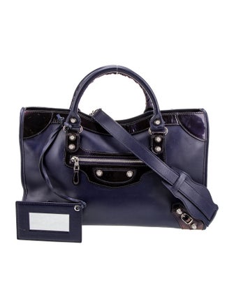 Balenciaga Leather Motocross City Giant