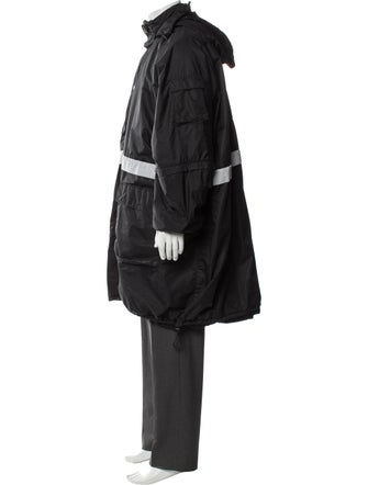 Balenciaga 2018 Signature Logo Parka