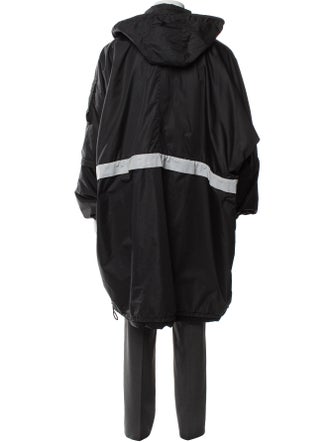 Balenciaga 2018 Signature Logo Parka