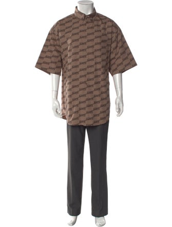 Balenciaga 2022 Printed Shirt