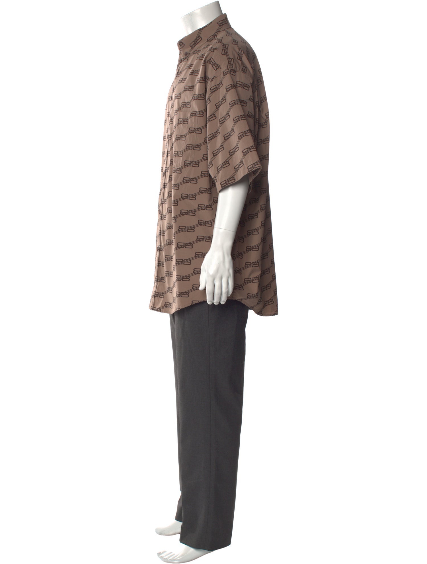 Balenciaga 2022 Printed Shirt