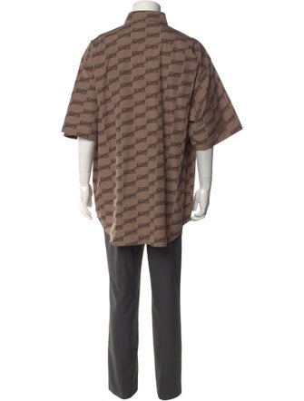 Balenciaga 2022 Printed Shirt