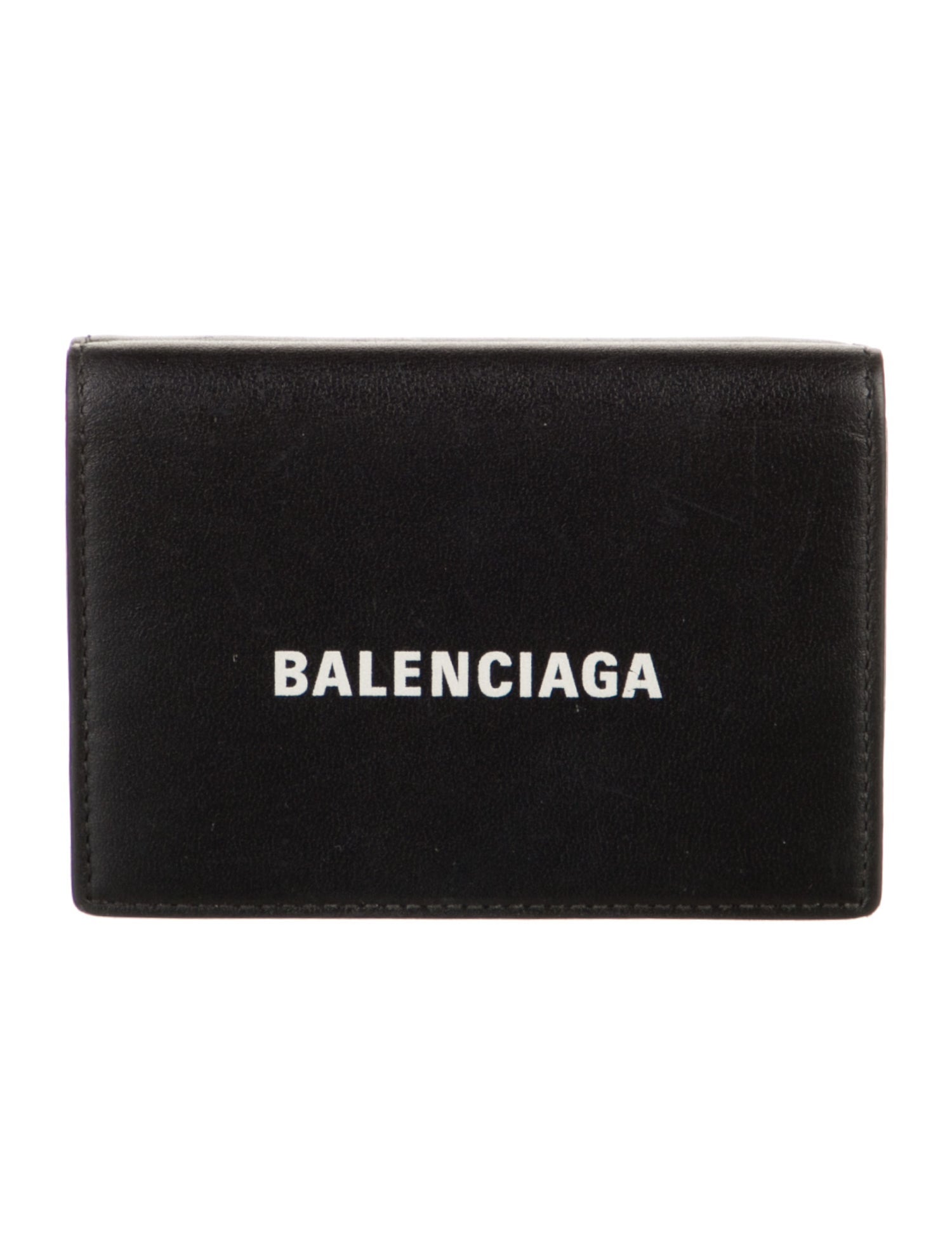 Balenciaga 2020 Calfskin Bifold Wallet
