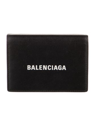 Balenciaga 2020 Calfskin Bifold Wallet