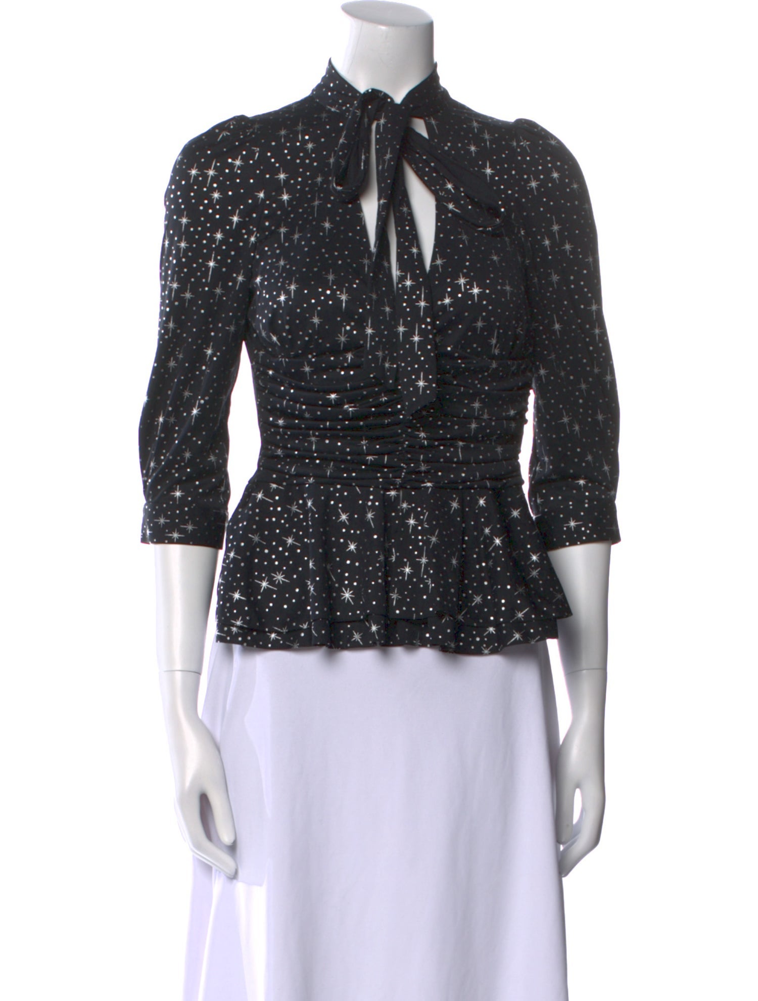 Balenciaga 2016 Printed Top