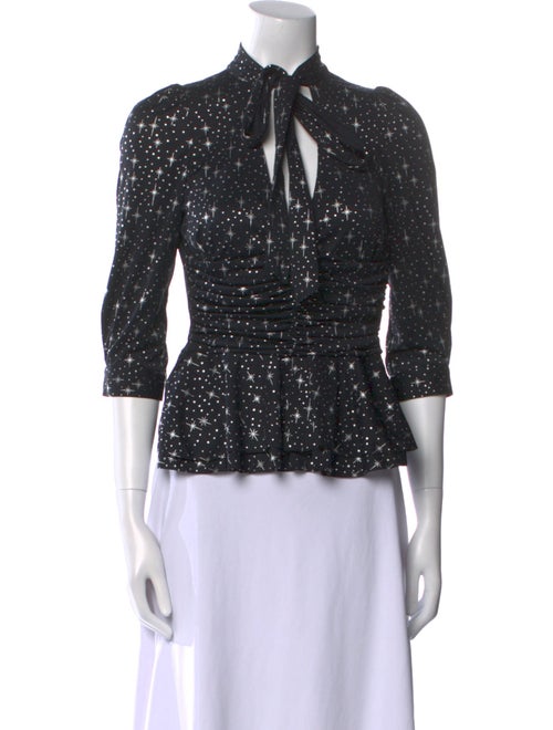 Balenciaga 2016 Printed Top