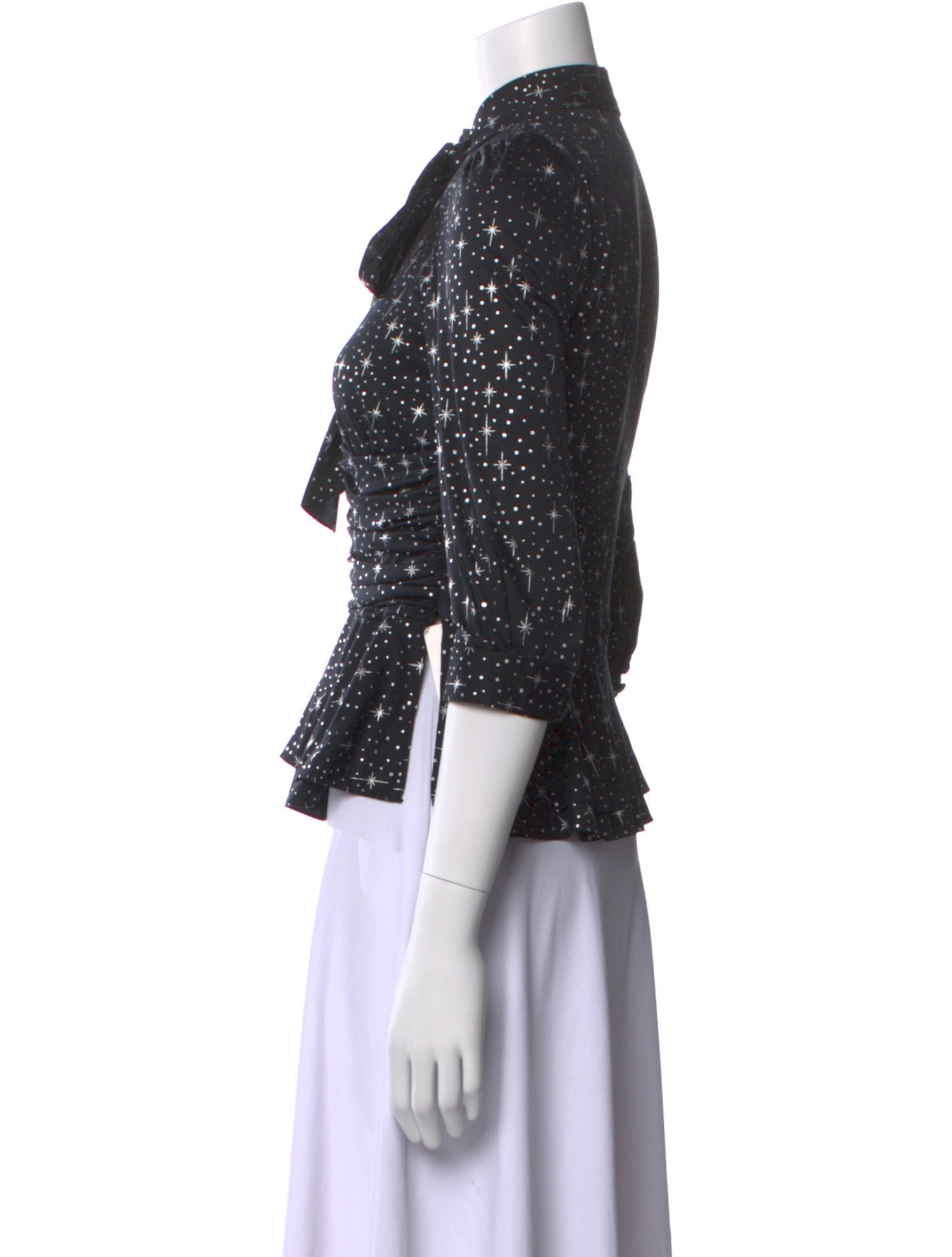 Balenciaga 2016 Printed Top