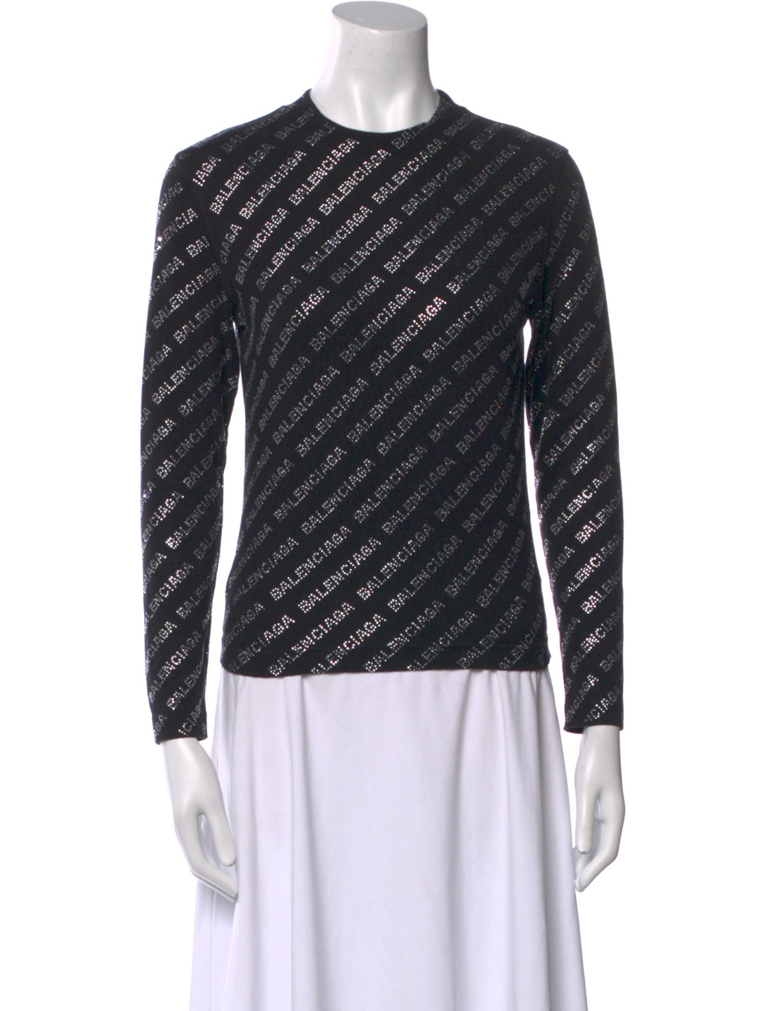 Balenciaga 2022 Printed Top w/ Tags