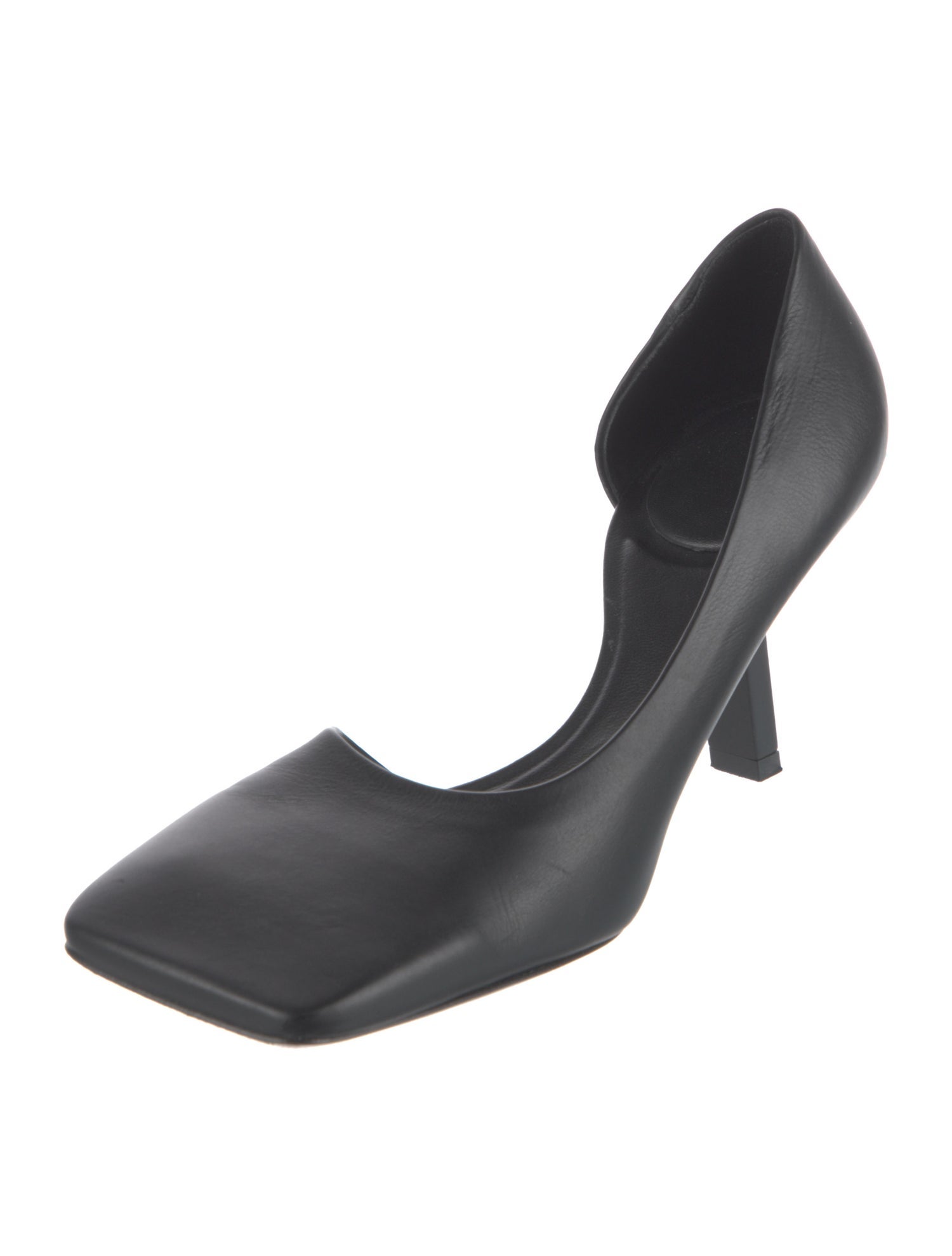 Balenciaga Leather D'Orsay Pumps