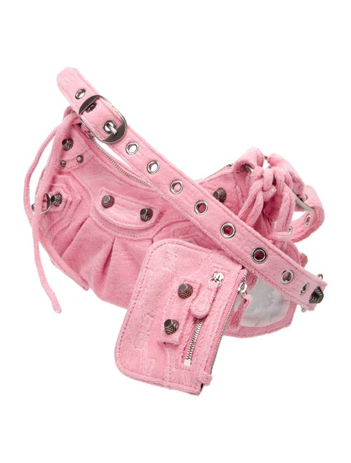 Balenciaga Denim Shoulder Bag