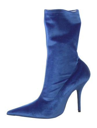 Balenciaga Velvet Sock Boots