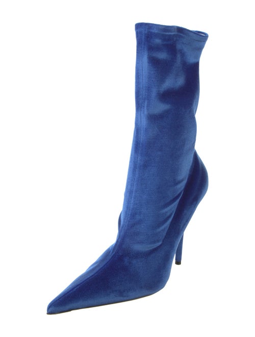 Balenciaga Velvet Sock Boots