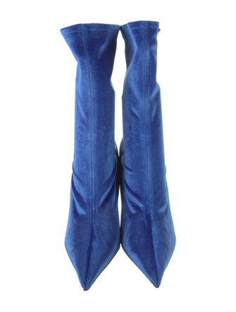 Balenciaga Velvet Sock Boots