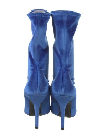 Balenciaga Velvet Sock Boots