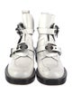 Balenciaga Leather Combat Boots