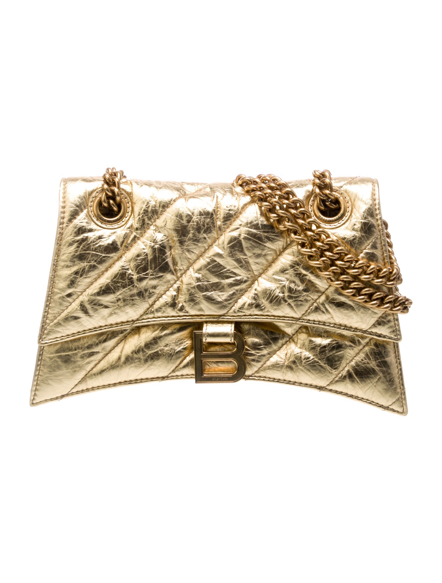 Balenciaga Leather Crush Small