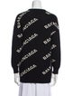 Balenciaga 2018 All Over Logo Sweater