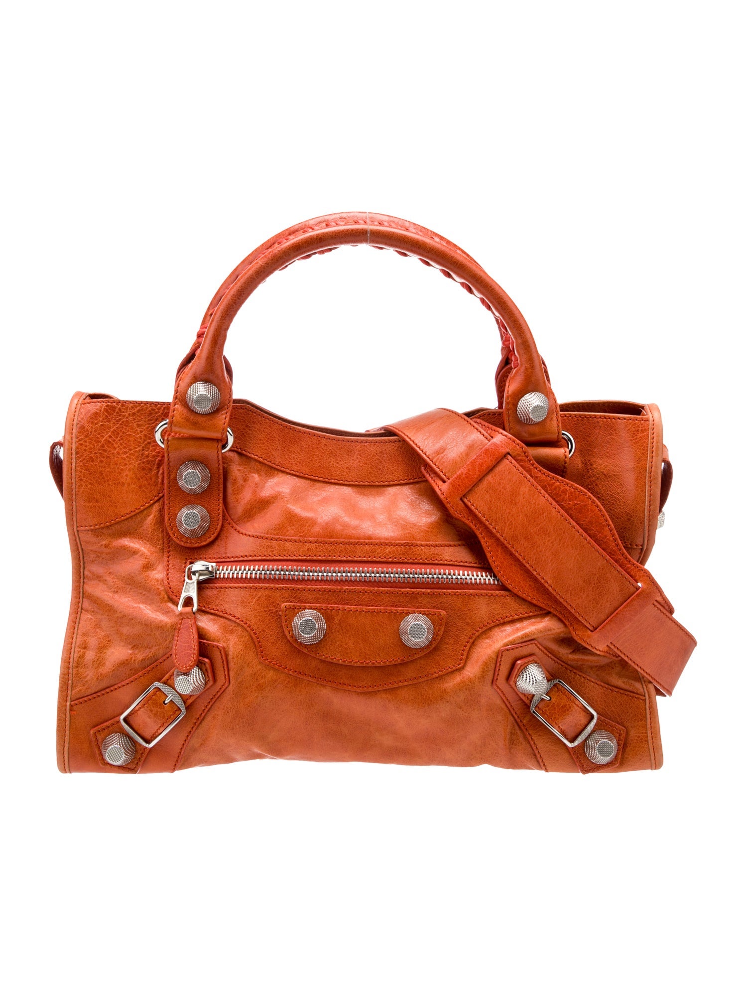 Balenciaga Leather Motocross Classic City