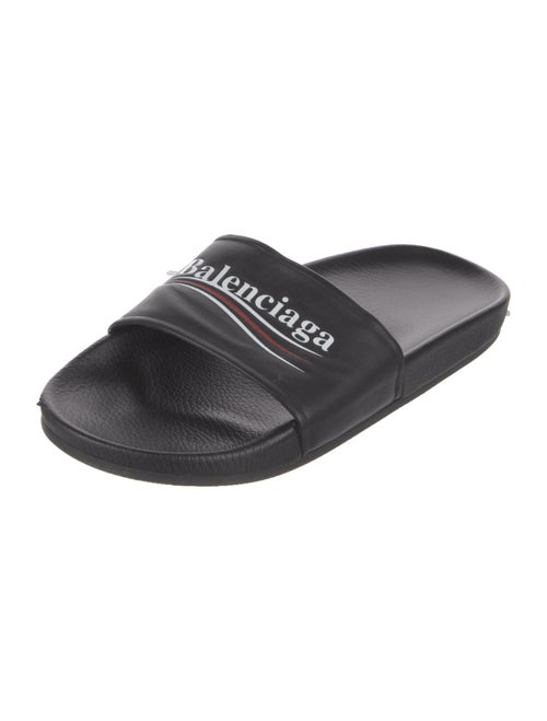 Balenciaga Rubber Printed Slides