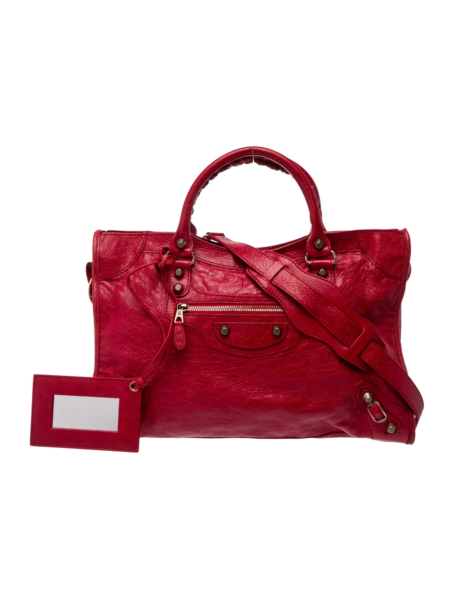 Balenciaga Leather Motocross Classic City